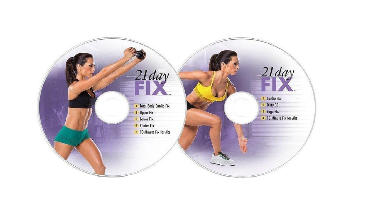 21 Day Fix & 21 Day Fix EXTREME Accessories + DVDs Bundle