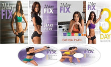 Load image into Gallery viewer, 21 Day Fix Workout Program Base Kit Complete Fitness DVD Set & Resistance Band - Aydenns