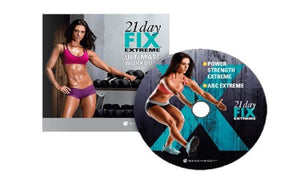 21 Day Fix Extreme Workout Program Deluxe Kit Complete Fitness 4 DVD Set - Aydenns
