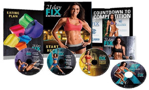 21 Day Fix Extreme Workout Program Deluxe Kit Complete Fitness 4 DVD Set - Aydenns