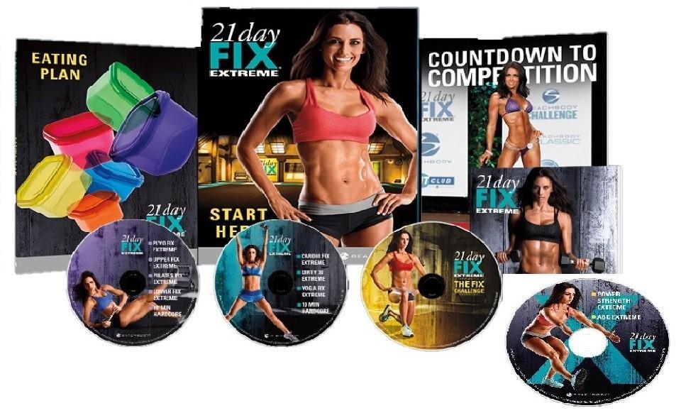 Easy 21 Day Fix Extreme Meal Plan (Countdown to Competition)