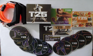 Focus T25 Workout Program Deluxe Kit Complete Fitness 14 DVD Set - Aydenns