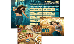 Country Heat Workout Complete Deluxe Dance Fitness 5 DVD's - Aydenns