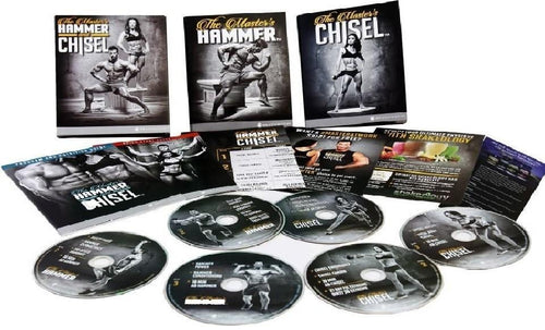The Masters Hammer and Chisel Workout Program Base Kit Complete Fitness 6 DVD Set - Aydenns
