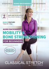 Load image into Gallery viewer, Classical Stretch Age Reversing Workouts for Beginners: Mobility and Bone Strengthening DVD - Aydenns
