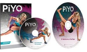 PiYo Hardcore On The Floor & Strength Fitness Workout 2 Bonus DVD's - Aydenns
