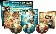 Load image into Gallery viewer, Country Heat Workout Complete Base Dance Fitness DVD&#39;s - Aydenns
