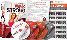 Load image into Gallery viewer, Walk Strong 6 Week Total Transformation System Jessica Smith Fitness DVD&#39;s - Aydenns
